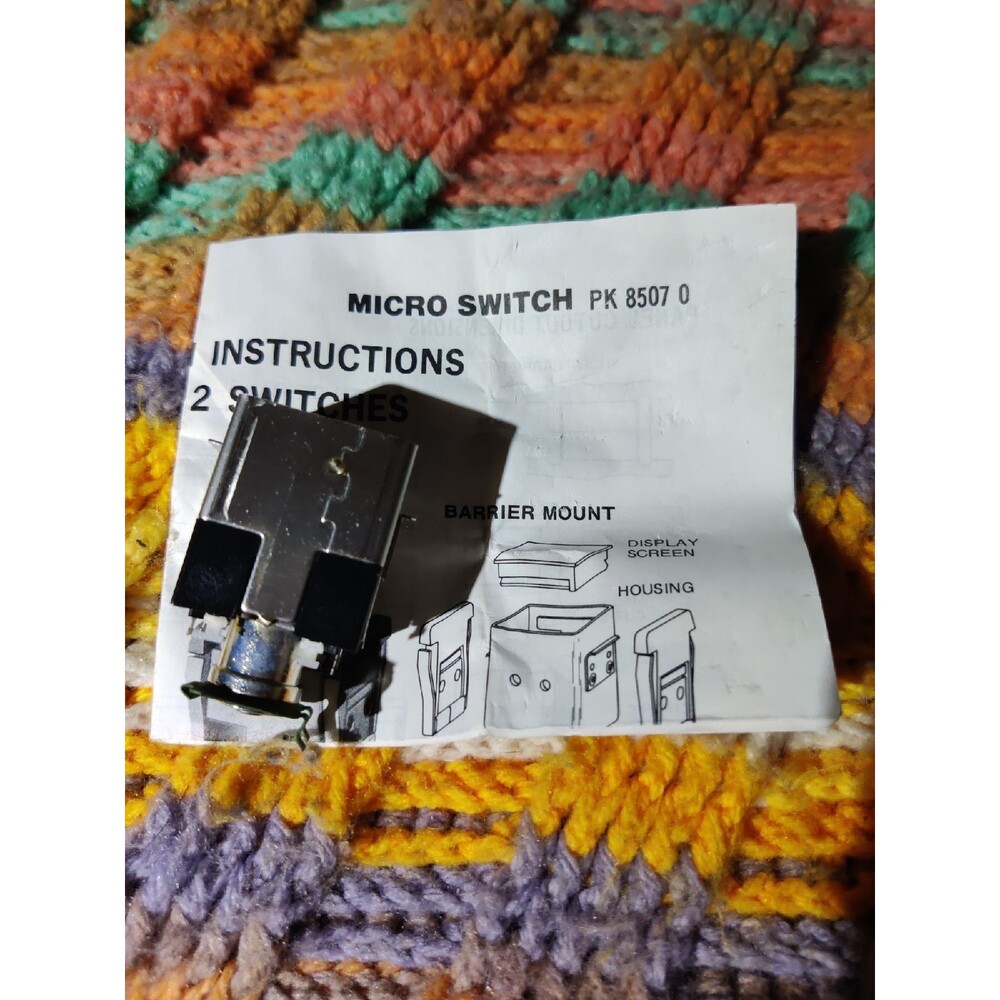 HONEYWELL 2C203 MICRO SWITCH push